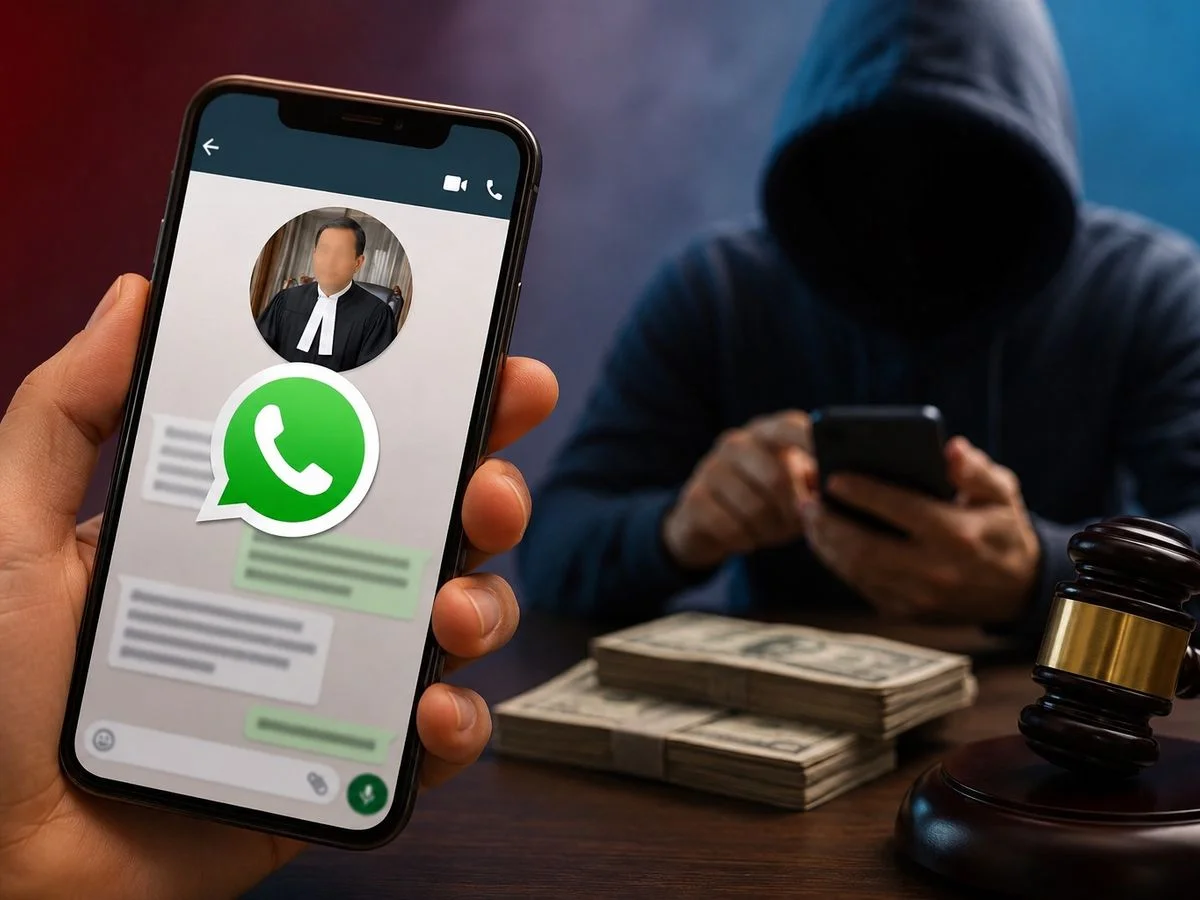 जिला जज की फोटो लगाकर बनाया फर्जी WhatsApp अकाउंट, लोगों