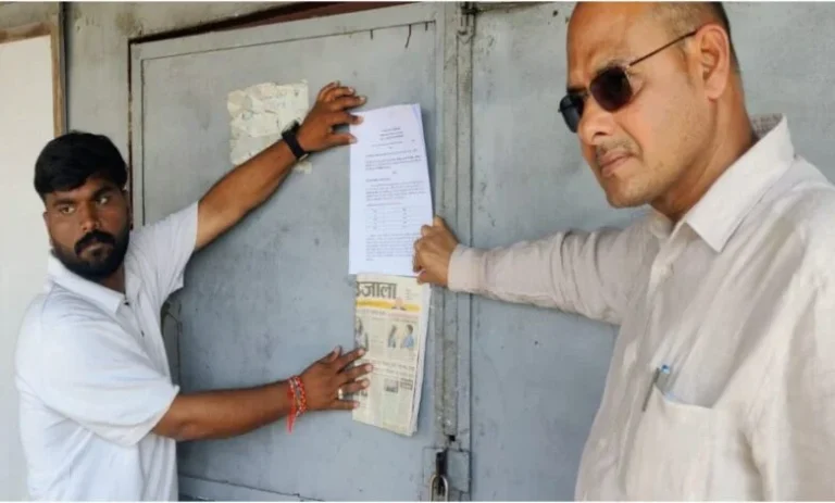 झड़ीपानी में रेलवे की जमीन पर कथित अतिक्रमण, 31 मकानों