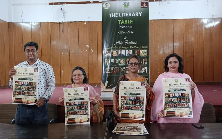 दो दिवसीय 'द लिटरेरी टेबल' लिटरेचर एंड आर्ट्स फेस्टिवल में