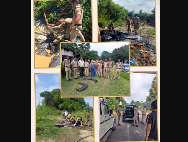 नैनीताल में आबकारी विभाग की बड़ी कार्रवाई, 12 हजार किलो लहन नष्ट और 125 लीटर कच्ची शराब बरामद
