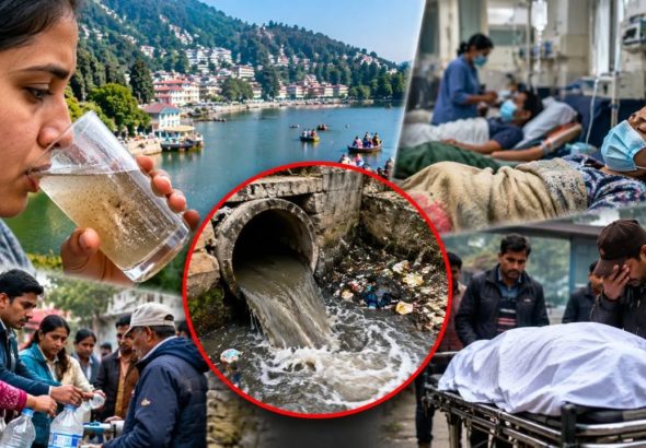 नैनीताल में सीवर मिला पानी पीने से बिगड़े हालातः दो