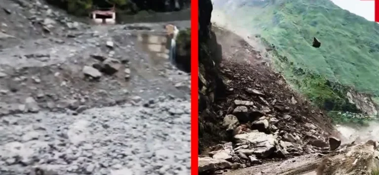 पिथौरागढ़ में बाढ़ में बहा 170 फीट लंबा बैली ब्रिज,