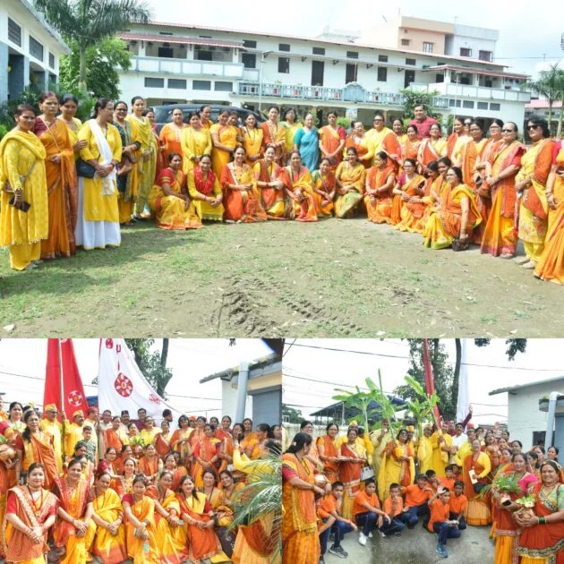 मां नंदा-सुनंदा का मायके में भव्य स्वागत, कदली वृक्ष लेकर