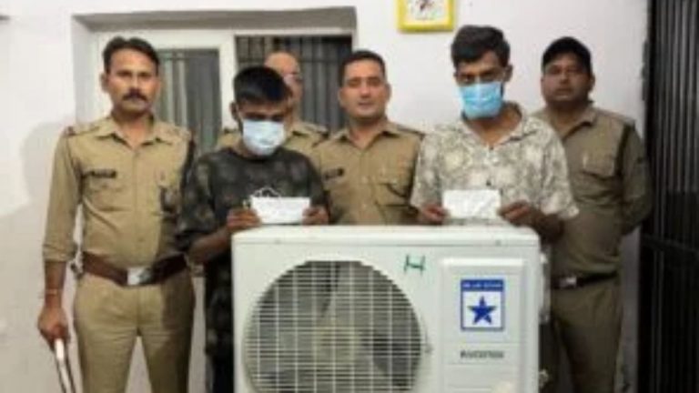 मैरिज हॉल में चोरी करने वाले दो आरोपी गिरफ्तार, पुलिस
