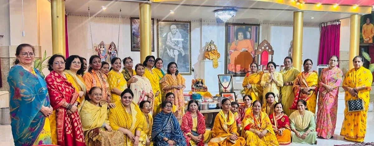 सत्य साईं मंदिर में श्रद्धा और भक्ति के साथ मनाई