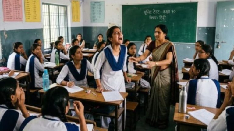हल्द्वानी: परीक्षा के दौरान छात्रा के चीखने से मचा हड़कंप,
