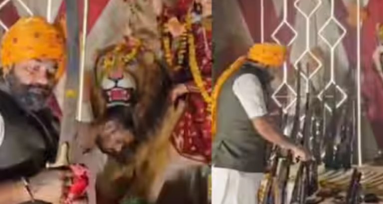 200 हथियार और 151 तलवारें, BJP विधायक बृजभूषण राजपूत ने