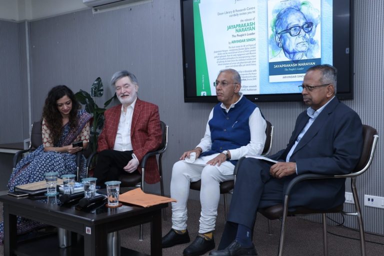 Biography of Jayaprakash Narayan launched