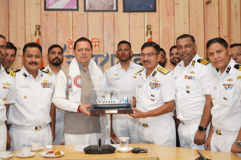 CM Dhami flags in ICG team after successful summit of