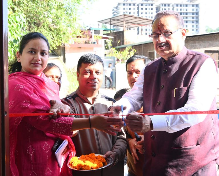 Cabinet Minister Joshi inaugurates Development Projects in Rajpur