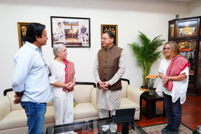 International Film Producers’ delegation meets CM Dhami
