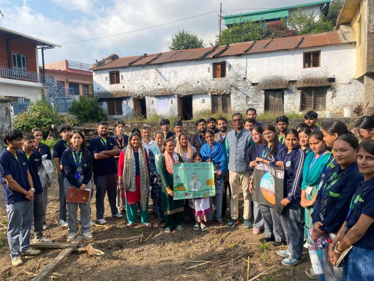 Maya Devi University holds Farmer–Student Interaction in Koti Village