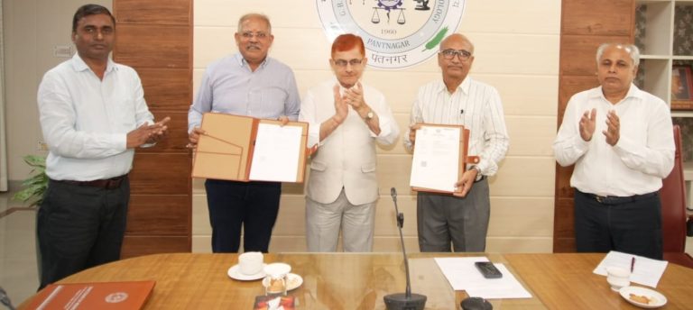 MoUs signed at Pantvarsity to promote Research, Training & Collaboration