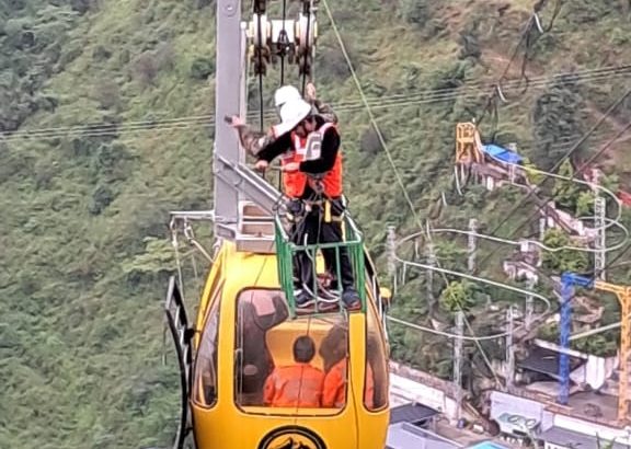 Mock rescue drill held at Bhatta Village ropeway