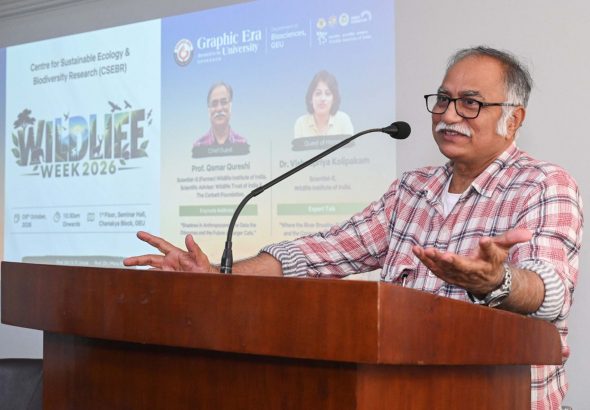 Nature conservation an integral part of culture: Prof Qamar Qureshi