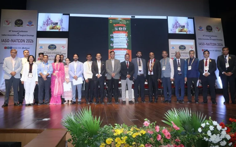 एसजीआरआर की ऑन्कोलॉजी टीम ने आईएएसओ सम्मेलन में जीते शीर्ष