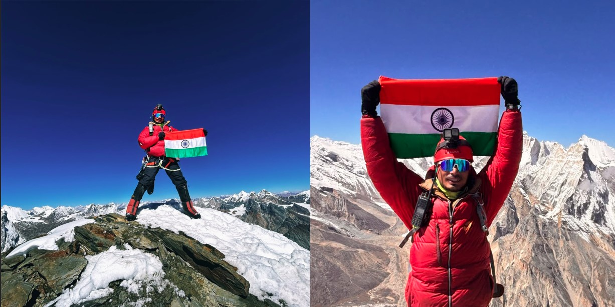 दो महीने में दो ऊंची चोटियां फतह, अंकुर रावत ने माउंट भागीरथी-II पर फहराया तिरंगा