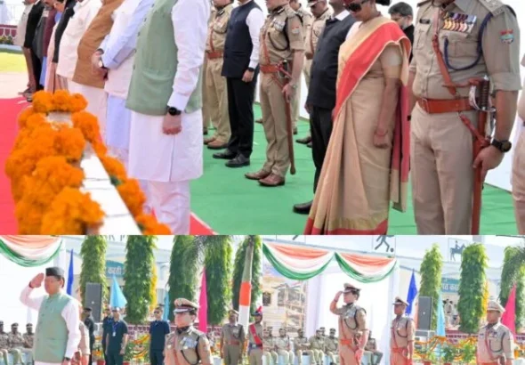 पुलिस स्मृति दिवस: शहीद जवानों को मुख्यमंत्री ने दी श्रद्धांजलि,