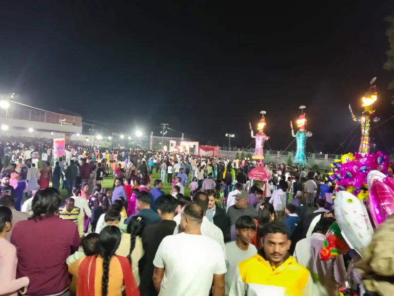 शांतिपूर्ण ढंग से संपन्न हुआ रावण दहन, सुरक्षा व्यवस्था रही